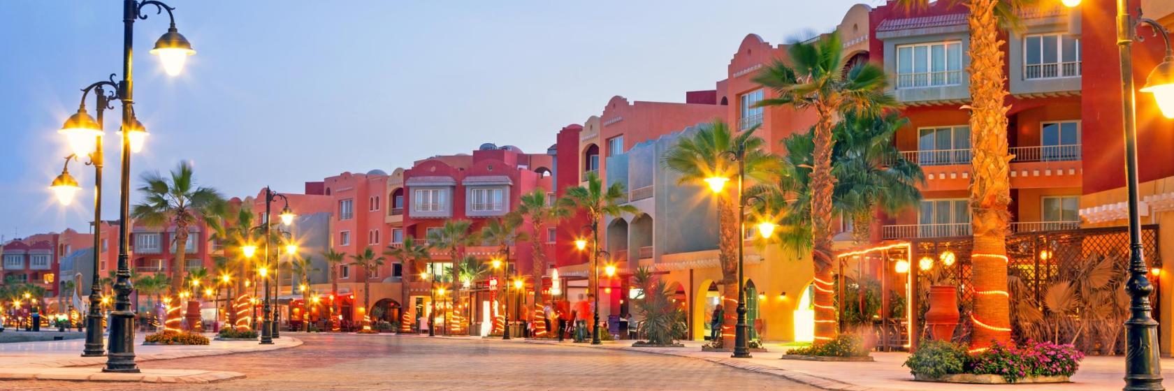 Centre-ville d'Hurghada